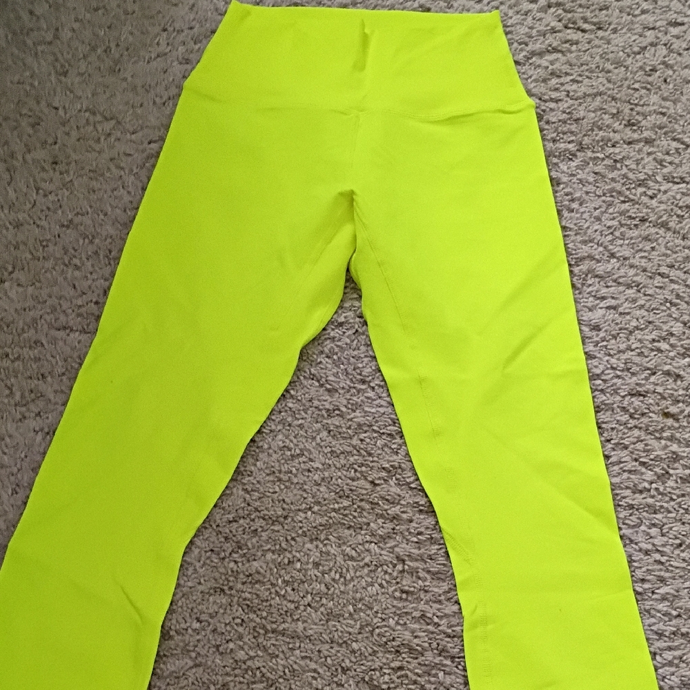 ZYIA Neon Yellow Active Leggings